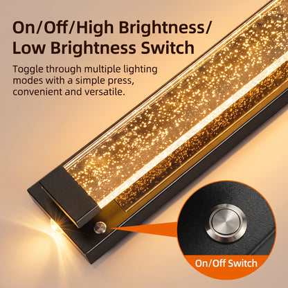 Solar Powered LED Wall Lamp – Up & Down Lighting, IP65 Waterproof