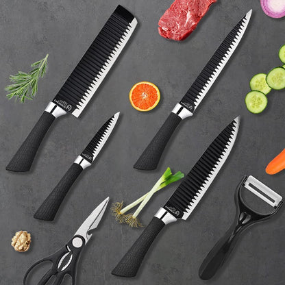 KUNZHISHENG - 6 pcs Knife Set