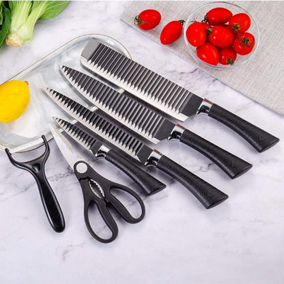 KUNZHISHENG - 6 pcs Knife Set