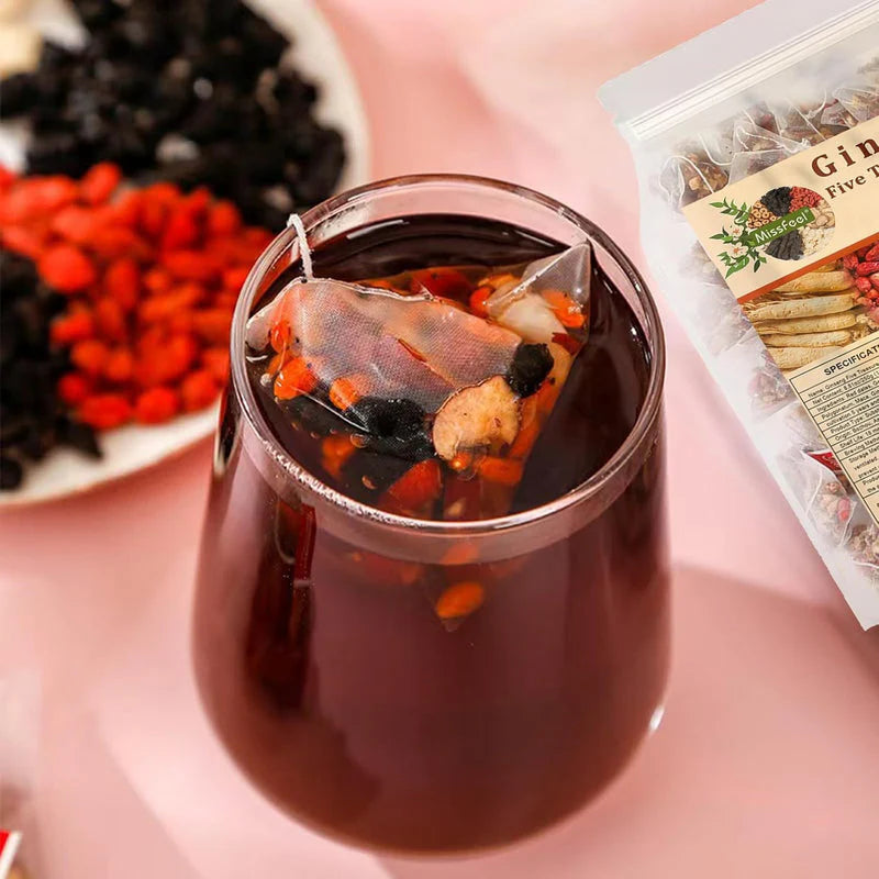 Ginseng Five Treasure Tea - 30 Tea bags